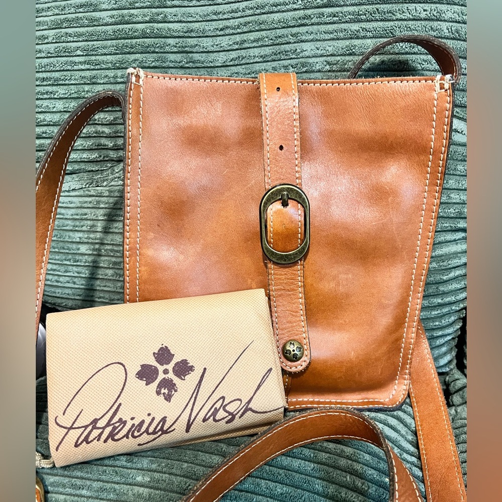 Patricia Nash Venezia Pouch Crossbody Bag